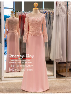 รหัส ชุดเจ้าภาพ : PFL222 ชุดแม่เจ้าสาวไม่แก่ ชุดแม่เจ้าบ่าววัยรุ่น สวย หรู ปังเกินต้าน กับงานตอนเช้า กลางวัน เย็น กลางคืน