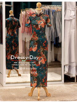 รหัส ชุดตรุษจีน : KPL210 ชุดตรุษจีนผู้หญิง แฟชั่นตรุษจีน 2023 สวย หรูปังเกินต้าน