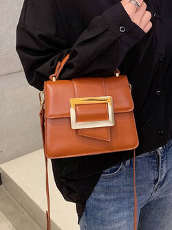 สินค้าพรีออเดอร์ กระเป๋าแฟชั่นสไตล์เกาหลี มี 5 สี รหัสPO-BAG-076