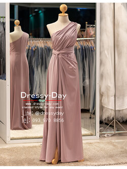 รหัส ชุดราตรียาว : PFL164 ชุดราตรียาว พร้อมส่ง โชว์ไหล่ ไหล่เดี่ยว ไหล่เฉียง สวย เรียบ หรู