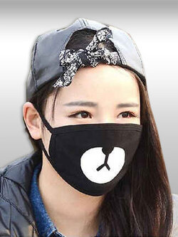 พร้อมส่ง!! หน้ากากผ้า 2ชั้น ซักได้ มี5ลายน่ารัก