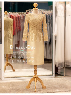 รหัส ชุดเจ้าภาพ : Pre Order : PFS212 ชุดแม่เจ้าสาวเรียบหรู ชุดแม่เจ้าบ่าวตอนเช้า กลางวัน เย็น สวยหรูทันสมัย คุณแม่วัยรุ่นชอบ