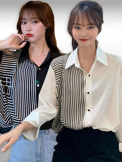 เสื้อแฟชั่นสวยหวานสไตล์เกาหลี มี2สี รหัส2364