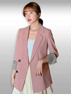 เสื้อสูทแฟชั่นแบบสวยหรูสไตล์เกาหลี มี 5 ไซส