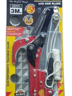 กรรไกรร กระตุกกิ่งไม้ ยาว 1.6m-3.0m กรรไกรตัดกิ่งไม้