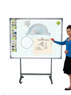 Razr Interactive Board i-Board-i80Qs (Slim Frame) กระดานอัจฉริยะ ใช้งานสะดวกด้วยระบบปากกาอัฉริยะ และคุณสมบัตินิ้วสัมผัสโดยสามารถใช้ งานได้พร้อมกัน 4 คน เชื่อมต่อกับ เครื่องคอมพิวเตอร์ด้วยสาย USB