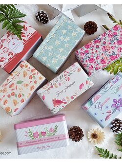 Tin Tissue Box กล่องทิชชู่ งานสังกะสี 17 cm.