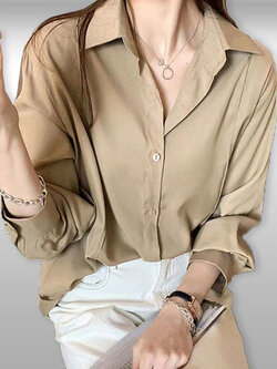 เสื้อเชิ๊ตแฟชั่นใส่ทำงานสวยหวาน รหัส 2398