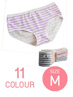 กางเกงชั้นในผู้หญิงใส่สบายมี 11สี รหัสA002-M