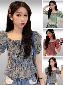 เสื้อแฟชั่นแขนตุ๊กตาสวยหวาน มี3 สี รหัส2316