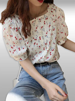 เสื้อแฟชั่นใส่สบายสไตล์เกาหลี มี2สี รหัส2327