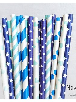 Collection Paper Straws หลอดกระดาษ ใช้สำหรับดื่มน้ำ