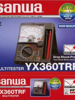มัลติมิเตอร์ SANWA 360TRFประเทศญุี่ปุ่น ของแท้ 02-7374802-3