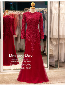 รหัส ชุดเจ้าภาพ : PFL200 ชุดราตรีแม่เจ้าสาว อ้วน อวบ ชุดแม่เจ้าบ่าวไม่แก่ งานกลางวัน เช้า ตอนกลางคืน สวย หรูหรา สะกดทุกสายตา