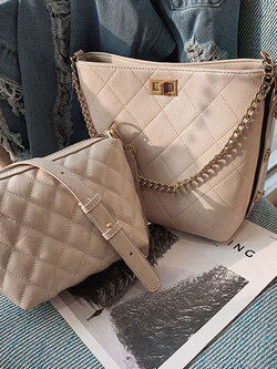 สินค้าพรีออเดอร์ กระเป๋าแฟชั่นสวยหรู มี 4 สี รหัส PO-BAG-048