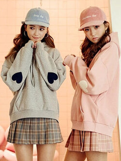 เสื้อคลุมกันหนาวแฟชั่นมีฮู๊ดสุดน่ารักรหัส 1914