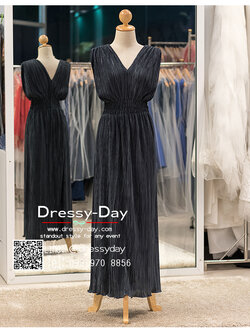 รหัส ชุดราตรียาว : PFL104 ชุดราตรียาว สีเทา คอวี สุดเซ็กซี่ เหมาะใส่ออกงานกลางคืน งานแต่งงาน งานกาล่าดินเนอร์ งานเลี้ยง งานพรอม งานรับกระบี่