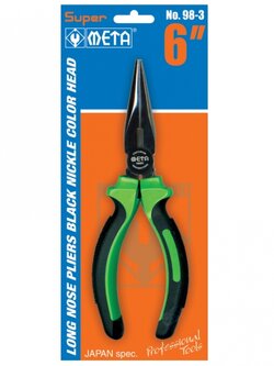 META คีมปากแหลม 6 นิ้ว 02-7374802-3