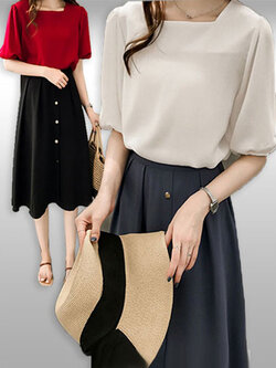 เสื้อแฟชั่นผู้หญิงแบบสวยหวาน มี2สี รหัส2073