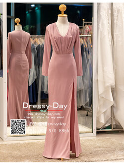 รหัส ชุดราตรียาว : PFL136 ชุดไปงานแต่งคนอ้วน พร้อมส่ง ชุดราตรีคนอ้วน คนอวบสวยๆ ใส่ออกงานกลางวัน กลางคืนได้หลายโอกาส