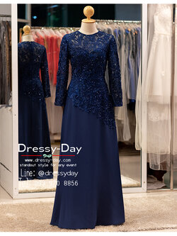 รหัส ชุดเจ้าภาพ : PFL198 ชุดราตรีแม่เจ้าสาว ชุดแม่เจ้าบ่าวไม่แก่ สวย เรียบหรู กับงานเช้า ตอนกลางวัน กลางคืน