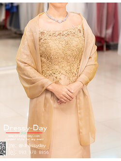 รหัส ชุดผ้าคลุมไหล่ : DD001 ผ้าคลุมไหล่ชุดราตรี ไปงานแต่ง ผ้าคลุมไหล่ชุดราตรีไซส์ใหญ่ เสื้อคลุมชุดราตรีพร้อมส่ง สวย เรียบหรู