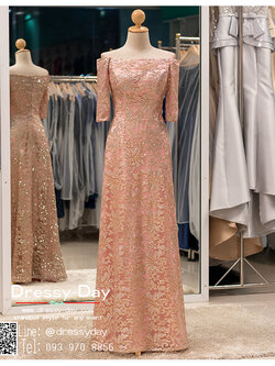 รหัส ชุดราตรียาว : PFL062 ชุดแซก ชุดราตรียาวสกรีนงานเพชรทั้งชุดรูปดอกไม้ ไหล่ปาด ดูดีมีระดับ ราตรียาวสวยหรู ปิดต้นแขน พรางหน้าทอง ใส่แล้วผอม ใส่แล้วเพรียว สวย หรู อลังและปังสุดๆ สวยเก๋เหมาะใส่ออกงานกลางคืน งานแต่งงาน สีชมพู