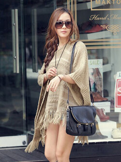 เสื้อคลุมแฟชั่น สไตล์โบฮีเมี่ยน รหัส 1954