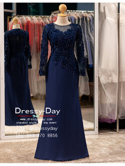 รหัส ชุดเจ้าภาพ : PFL202 ชุดแม่เจ้าสาวไม่แก่ ชุดแม่เจ้าบ่าวหรูๆ งานกลางวัน เย็น ตอนกลางคืน คนอ้วน อวบ ใส่สวย