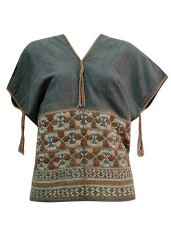 ชุดกะเหรี่ยง เสื้อกะเหรี่ยงคอยาว เสื้อกะเหรี่ยงทอมือ ผ้าปักชาวเขา เสื้อผ้าพื้นเมือง ชุดชาวเขา ประยุกต์ เสื้อแม้ว เสื้อปกากะญอ แนวๆเซอร์ อินดี้ ฮิปปี้ โบฮีเมียน ลดราคาพิเศษ ราคาถูก