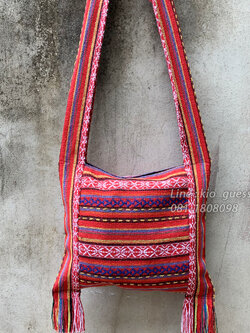 Size M ขายย่าม ย่าม ย่ามกะเหรี่ยง ย่ามชาวเขา กระเป๋าผ้านากา ขายย่ามกระเหรี่ยงทอมือ กระเป๋าฮิปปี้ กระเป๋าโบฮีเมียน กระเป๋าแนวๆ กระเป๋าแนวเซอร์ๆ ย่ามราคาถูก