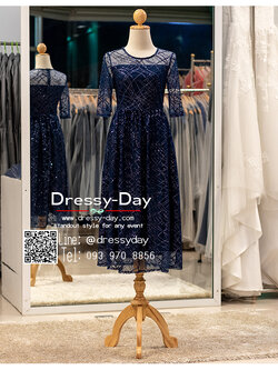 รหัส ชุดราตรีสั้น :PFS094 ชุดราตรีกลิตเตอร์ มีแขน เดรสกลิตเตอร์พร้อมส่ง ชุดไปงานแต่ง glitter สวย หรู คนอ้วน คนอวบ ใส่สวย