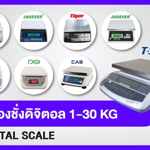 เครื่องชั่งดิจิตอล1-30กิโลกรัม