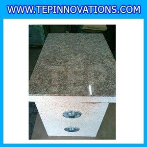 โต๊ะหินสำหรับวางเครื่องชั่งดิจิตอล (แกรนิต)