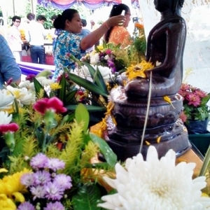 Thailand to the tradition and culture-Songkran