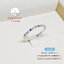 แหวนเงินแท้92.5% เพชร cz รอบวง 6 สี กว้าง 2.5 mm. size 6-12(เรือนเงินแท้)