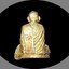 รูปเหมือนหล่อ สมเด็จพระพุฒาจารย์โต พรหมรังสี วัดอินทรวิหาร กรุงเทพมหานคร เนื้อทองผสม พิมพ์จิ๋ว มูลนิธิเพื่อการปฏิบัติธรรม