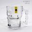 ( 6 ใบ ) แก้วเบียร์ หัวกระโหลก Ripple Skull Mug 520 ml #RJ10BE18
