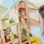Melissa & Doug Hi-Rise Dollhouse ชุดบ้านตุ๊กตาขนาดใหญ่ มาพร้อมเฟอร์นิเจอร์ในชุด