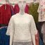 เสื้อลูกไม้สีขาว