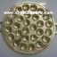 กระทะขนมครกทองเหลือง 016-KM-B28 Brass Khanom Krok pan. 016-KM-B28อุปกรณ์ทำขนม, พิมพ์ขนมครกทองเหลือง ,เตาขนมครก,ที่ทำขนมครก