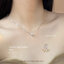 สร้อยเงินแท้พร้อมจี้92.5% จี้ประดับเพชร cz งานน่ารักๆ Free size 16-18 นิ้ว(เนื้อเงินแท้)