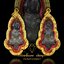 กรอบพระยอดธง รองยางแดง ยกซุ้มบน-ล่าง