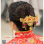 รหัส ปิ่นปักผมจีน : TR086 ขาย ปิ่นปักผมจีน พร้อมส่ง สีทอง เครื่องประดับผมจีน แบบโบราณ เหมาะมากสำหรับใส่ในพิธียกน้ำชา และงานแต่งงานธรรมเนียมจีน