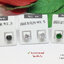 ต่างหูเงินแท้92.5% เพชร cz แบบหนามเตย size 4 mm.ชุบคำขาว มีหลายสีให้เลือกค่ะ (ก้านเสียบเงินแท้)