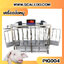 เครื่องชั่งหมูแบบกรงสแตนเลสพร้อมล้อเลื่อน built in printer ยี่ห้อ SDS รุ่น IDS701-PLCD พิกัด 300kg ความละเอียด 100g