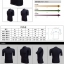 เสื้้อว่ายน้ำชายสีดำ ผ้ากันแดด รอบอก 38-46 รอบวงแขน 15 นิ้ว (ก่อนยืด) ยาว 28 นิ้ว ผ้าดี เนื้อหนา ระบายควมร้อนได้ดีมากค่ะ