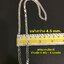 สร้อยคอเงินแท้92.5% ลายเลสแบนตัดลาย หนัก 1 สลึง-1 บาทตัน ยาว 16-26 นิ้ว(งานอิตาลี)
