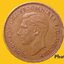 เหรียญ เงินตรา ประเทศ สหราชอาณาจักรบริเตนใหญ่และไอร์แลนด์เหนือ Penny (George VI) 1947