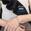 กำไลข้อมือเงินแท้99% กำไลหัวตะปู ชุบทองคำขาว กำไลตัน หนัก 1 บาทตัน Free size 6.5-7.2 นิ้ว (เรือนเงินแท้ ชุบทองคำขาว)